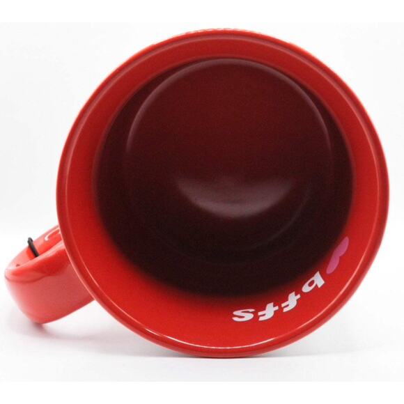 Peanuts Valentine's Day Mug Snoopy & Charlie Brown 20oz Ceramic Coffee Cup NEW - Picture 3 of 13